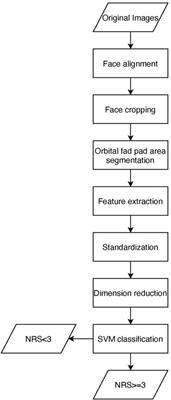 Establishing a machine learning model for predicting nutritional risk through facial feature recognition